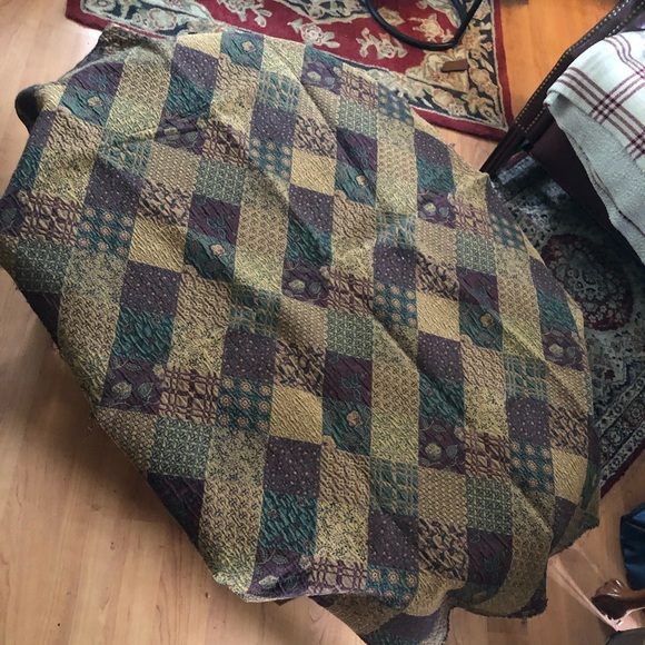 Vintage Tapestry Fabric Piece - Picture 3 of 5